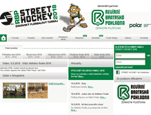 Tablet Screenshot of hockey.polar.cz