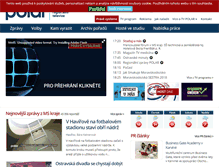 Tablet Screenshot of polar.cz